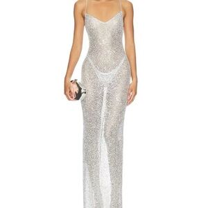 NBD Leighan Gown in Silver